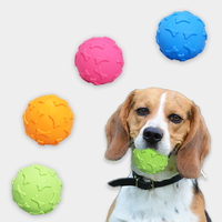 Vente directe usine, jouet interactif classique pour chiens avec motif d'os, balle à mâcher pour l'auto-entretenissement et soulager l'ennui