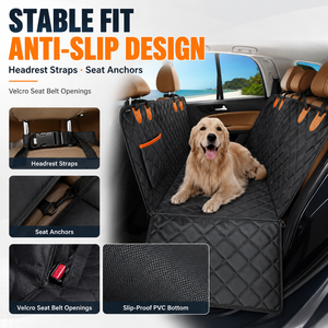 Funda Protectora Impermeable para Asiento de Coche para Perros, Tipo <span class=keywords><strong>Hamaca</strong></span>, Antiarañazos, de Oxford, para SUV y Camionetas - Product Image 5