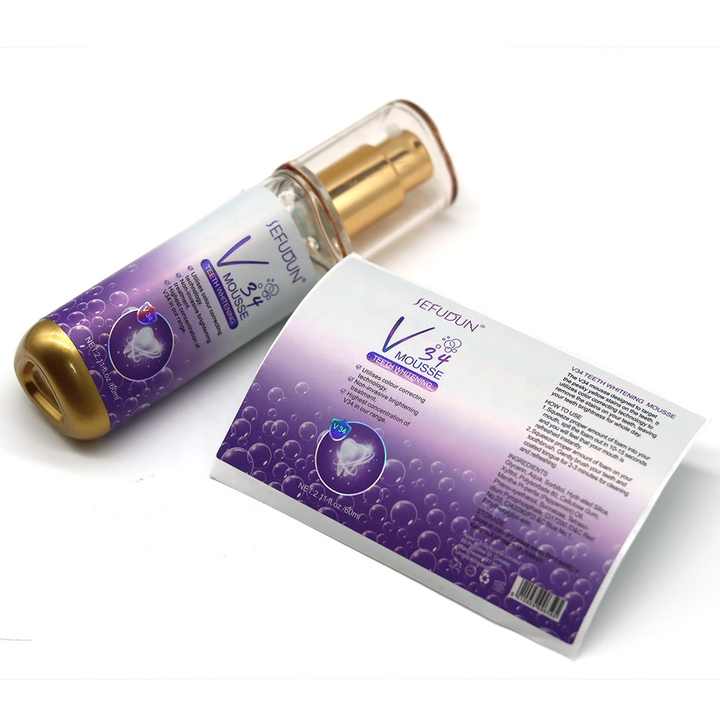 Custom Printed Cosmetics Essential Hair Oil Sticker Waterproof Adhesive ...