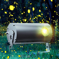 IP65 impermeable al aire libre LED Gobo Firefly láser proyector luz calidad Navidad decorativa lámpara láser blanca iluminación exterior