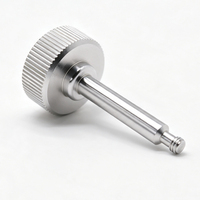 Tornillo de Ajuste Moleteado de Aleación de Aluminio Anodizado, Mecanizado por CNC, para Fijación de Equipos