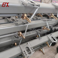 Essieu de remorque de type allemand JUXIN 12T 14T 16T 18T 150*150, tube carré, essieu arrière pour camion, remorque, semi-remorque