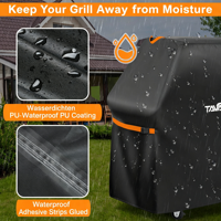 Housses universelles pour grils à gaz, housses de barbecue à sangle réglable résistantes aux intempéries, protection personnalisée pour gril extérieur