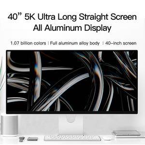 Màn hình máy tính để bàn có độ phân giải 5K Kuycon P40U, Màn hình chơi game PC hình vuông, Thích hợp cho việc sử dụng tại nhà và giao dịch chứng khoán - Product Image 2