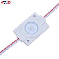 Module LED à haute efficacité 150Lm/W, 12V SMD 2835, modules LED injectés avec lentille pour boîte lumineuse de signalisation de 10 à 30 cm de profondeur