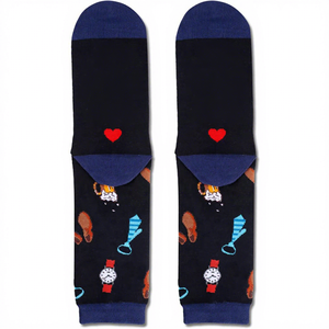 WZ-647 Spring Casual English Letter <strong>SOCKS</strong> Sports Mid-Calf Cotton <strong>Socks</strong> for Husband Son Daughter Friend-Best Gift - Product Image 5