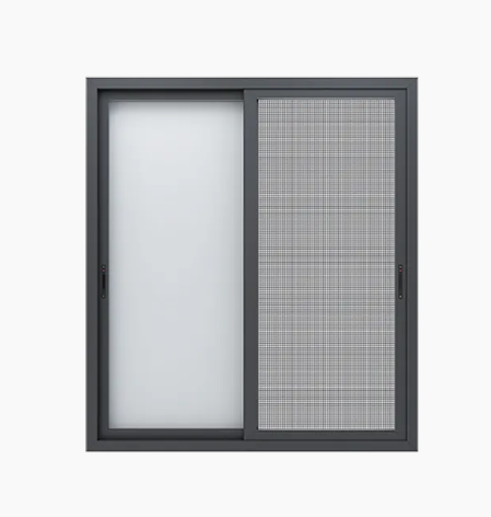 Modern Double Glazed Aluminum Alloy Sliding