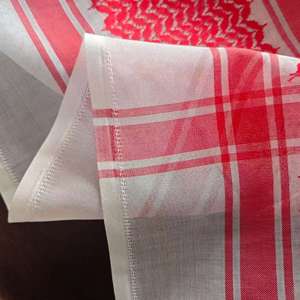 <span class=keywords><strong>Foulard</strong></span> carré Shmagh/Yashmagh en polyester et coton de haute qualité pour hommes musulmans saoudiens, style désertique, pour la tête - Product Image 5
