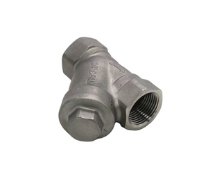 Trung Quốc nhà má<span class=keywords><strong>y</strong></span> ASME b16.34 800wog NPT đúc thép không gỉ cơ thể DN25 304 cf8 nữ vít kết thúc <span class=keywords><strong>y</strong></span>-loại mùa xuân nạp kiểm tra van - Product Image 3