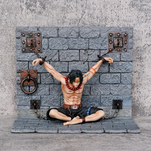 PVC de alta calidad de 22cm para Prison Portgas D <span class=keywords><strong>Ace</strong></span> Anime modelo de dibujos animados figura de acción para colección - Product Image 4