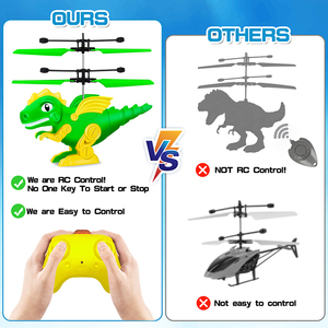 Trung Quốc Nhà Máy giá bán buôn trẻ em của Xe bay trẻ em RC Đồ chơi khủng long điều khiển từ xa máy bay trực thăng - Product Image 4