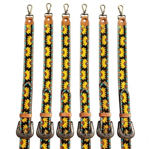 Ceintures créatives en cuir de vachette avec boucle carrée en acier en forme de crâne, vintage, robustes, légères et imperméables - Product Image 2