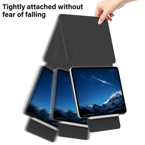 Potente attacco magnetico sottile a tre ripiegamento custodia per aria <span class=keywords><strong>11</strong></span> pollici M2 2024 per <span class=keywords><strong>iPad</strong></span> Air 5th/4th Gen 10.9 pollici <span class=keywords><strong>Pro</strong></span> <span class=keywords><strong>11</strong></span> pollici <span class=keywords><strong>2018</strong></span> - Product Image 3