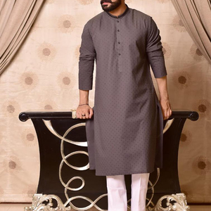 ผ้าชอลวาร์ Kameez ผ้าฝ้ายสำหรับสุภาพบุรุษ - Product Image 1