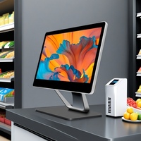 SDK Software 15.6" Touch Screen Portable Systemas Pos Machine Device All in One Pos System Pc Cash Register Terminal for Retail