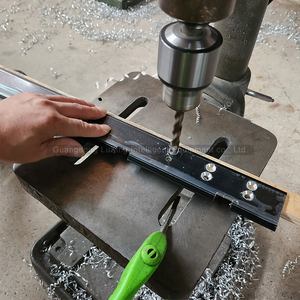 Nhà máy tùy chỉnh liên tục bánh răng bản lề nhôm đùn hồ sơ nhiệm vụ nặng nề bền công nghiệp phụ kiện phần cứng cửa - Product Image 2