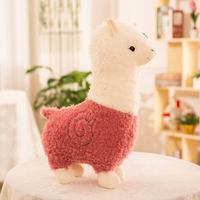 Vente en gros Jouets animaux en peluche personnalisés Jouet en peluche d'alpaga pour enfants