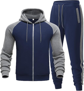 Ensemble de survêtement en molleton respirant pour homme, nouveau design 2025, haute qualité, écologique, uni, pour l'hiver et l'été, ensembles OEM - Product Image 1