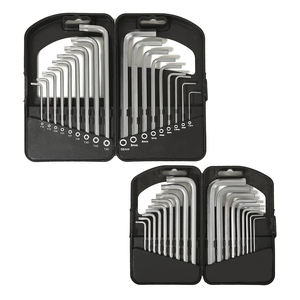 18 Stuks Combinatie Hex Torx Sleutel Set Korte Lange Arm L Toetsen Inbusset Inbussleutelsleutel - Product Image 6