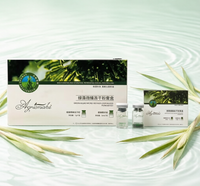 Kit professionnel de revitalisation instantanée de la peau avec micro-aiguilles, poudre et solution de spicules d'algues, peeling exfoliant doux pour une peau lisse