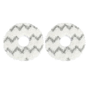 Pour Ecovacs <span class=keywords><strong>T10</strong></span> <span class=keywords><strong>TURBO</strong></span> / <span class=keywords><strong>Deebot</strong></span> X1 / OMNI / X1 <span class=keywords><strong>TURBO</strong></span> Robot aspirateur chiffons de nettoyage chiffons de vadrouille pièces de rechange - Product Image 2