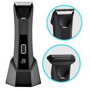 2 in 1 Body Hair Trimmer Lady Shaver Electric <b>Epilator</b> Bikini Hair Removal Body Groin Trimmer Shaver Body Groomer Grooming Kit - Product Image 1