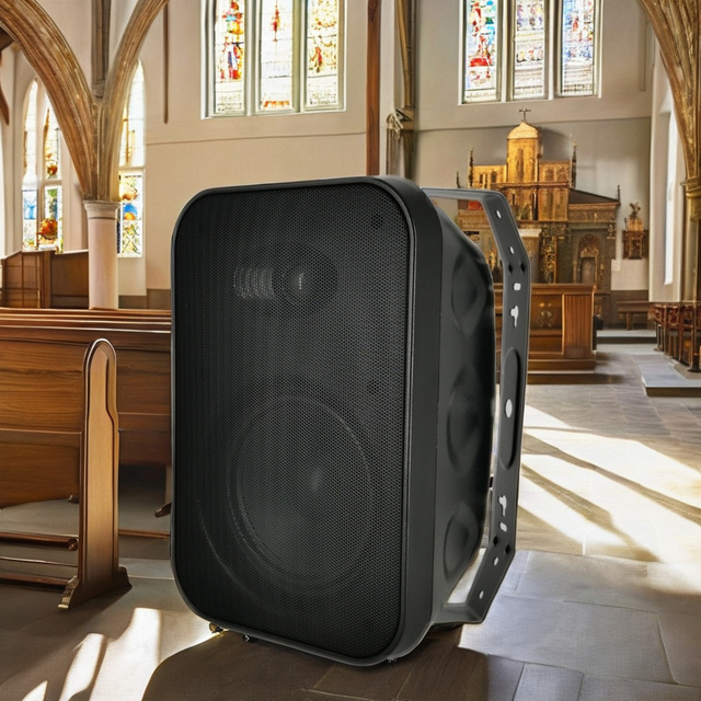Outdoor Waterproof PA Sound System Wall Mounted Box Speakers Portable Mosque Church School Conference Speakers