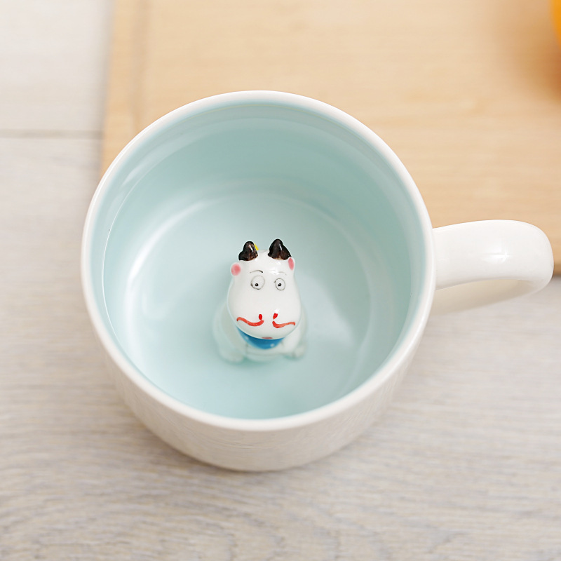 Tasse blanche - petit dragon