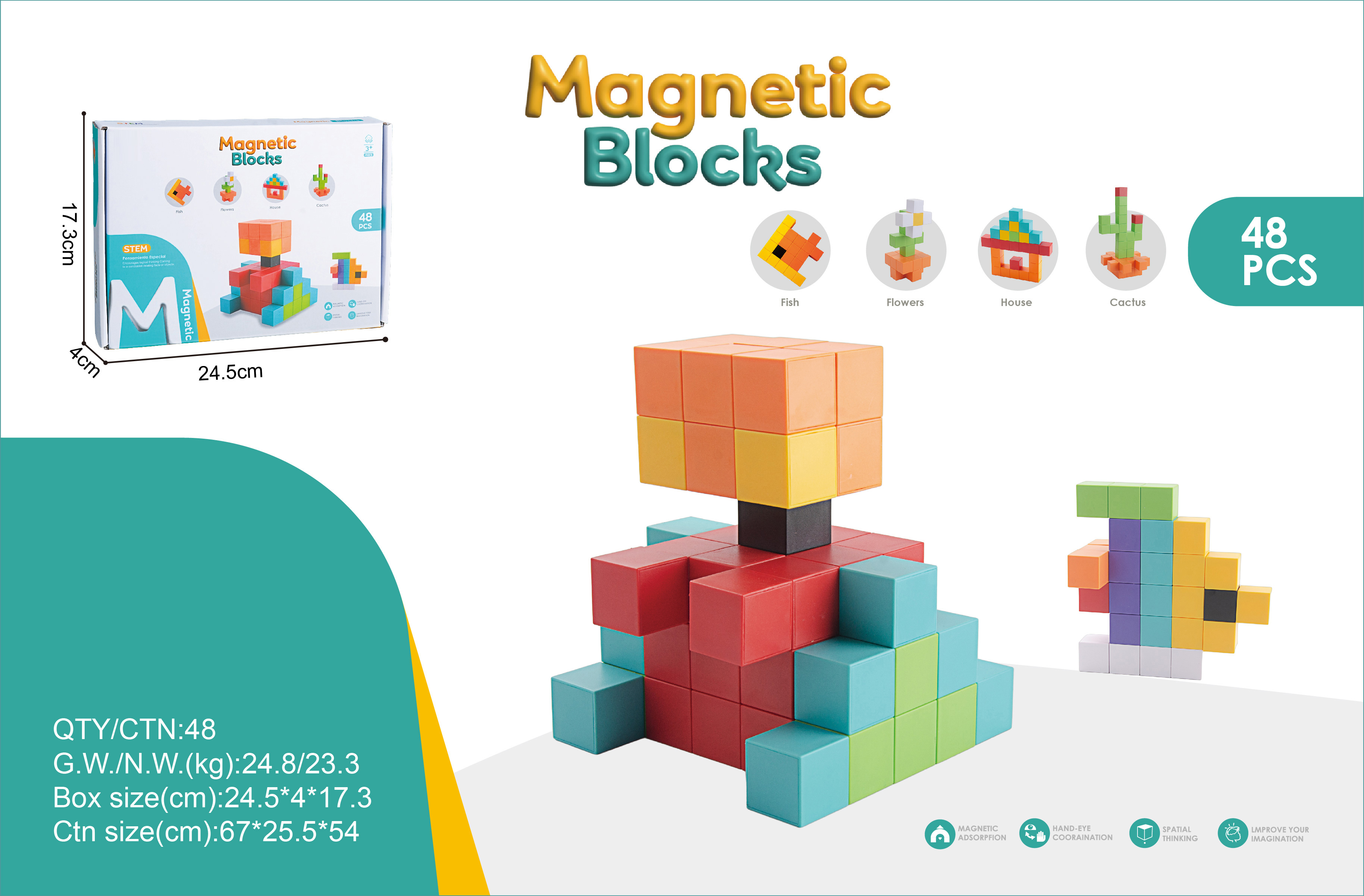 48 pcs