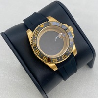 Kit di Modifica da 40mm con Vetro Zaffiro per Movimento Meccanico NH34/35 da Uomo Senza Logo Cassa in Acciaio Inossidabile NH35 Seiko Mod