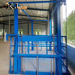 Maßgefertigter Hydraulischer Lastenaufzug für Fabriklager Großer Führungsschienen-<span class=keywords><strong>Lift</strong></span> Lastenaufzug 5T Hydraulische Hebebühne - Product Image 6