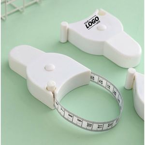 Automatic <b>Body</b> <b>Measuring</b> <b>Tape</b> with Lock Button Precision Retractable Soft <b>Tape</b> for Waist, Arm, Leg, and Fitness Measurement - Product Image 1
