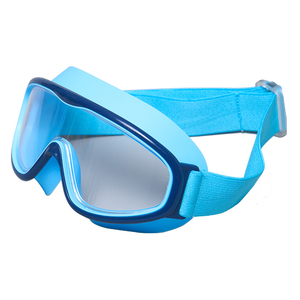 XIN YI XUAN Anti-Fog Swimming Goggles With Mirror Coated PC Lens Universal Fit Green Frame Black Strap Wide Vision Protection - Product Image 2