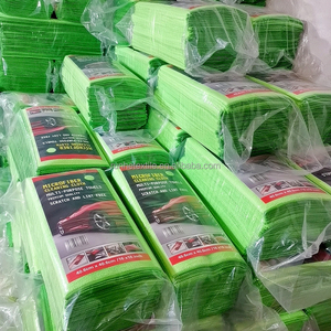 Chiffons microfibres multifonctions pour le nettoyage automobile, 300 GSM, 40 x 40 cm, absorbants, réutilisables, serviettes <span class=keywords><strong>de</strong></span> lavage auto - Product Image 3