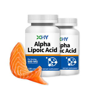 ODM OEM alfa lipoico acido 120 ALA capsule 600mg di acido alfa lipoico capsule integratore a base di erbe - Product Image 6