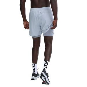 Logo personnalisé Sportrs Shorts hommes été maille séchage rapide pantalon de course 2 en 1 hommes Compression entraînement Shorts athlétiques - Product Image 1
