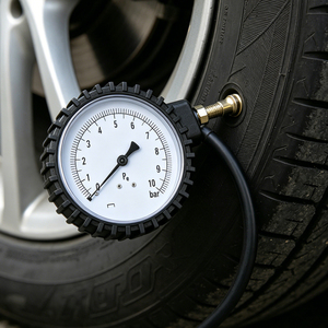 ZX 13-10 Nouveau type de manomètre de pression des pneus pour voiture, outils automobiles, machine de réparation de pneus, outil de réparation de pneus avec tuyau en caoutchouc - Product Image 5