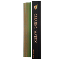 Matrice de pliage en résine marron Daikyn avec colle Tesa, canaux de 1,4 mm x 5,0 mm – Ultra-résistance à l'usure et à la pression, haute résistance à la fatigue