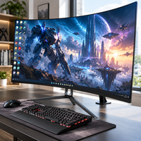 Moniteur de jeu incurvé OEM ODM 49/44/40/34//32 pouces 4K 5K 165Hz Super Large LED Sans Cadre pour la maison, le bureau et les entreprises