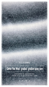 Benang Fancy Grosir Stok Besar Siap Kirim 3.8NM/1 Benang Ombre Semprot 65% Katun 31% Akrilik 4% Wol - Product Image 4