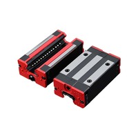 Riel de Guía Lineal HLTNC de Alta Calidad HGH15 HGH25 HGH35 HGH45 de 1000 mm y 2000 mm con Bloques Lineales para Máquina CNC