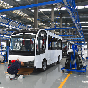 รถมินิบัสไฟฟ้า DAOD ระยะทางวิ่งไกล 350 กม. ประตูแบบ LHD แบตเตอรี่ลิเธียมไอรอนฟอสเฟต ปลอดมลพิษ รถรับส่งแบบกำหนดเองสำหรับการขนส่งในเมือง ได้รับมาตรฐาน CE - Product Image 5