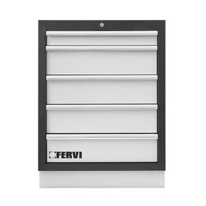 Gabinete para Herramientas FERVI de 5 Cajones, Solución de Almacenamiento Práctica y Organizada - Product Image 1