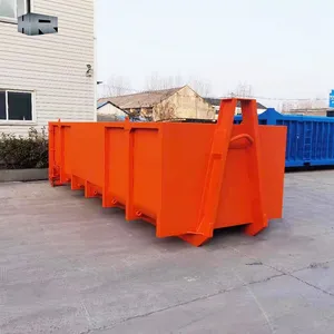 Industriële Afvalcontainer Recycling Roll Off Dumpster Haak Lift Bakken Voor Verkoop