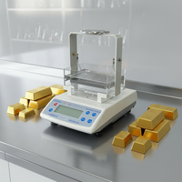 Nouveau design 2026 – Balance analytique numérique de précision pour laboratoire, densimètre pour or et bijoux en argent, testeur de densité RS232 LCD