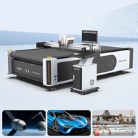 Máquina de Corte CNC Automatizada AOL para Materiales Compuestos Preimpregnados Aeroespaciales con Cuchilla Oscilante