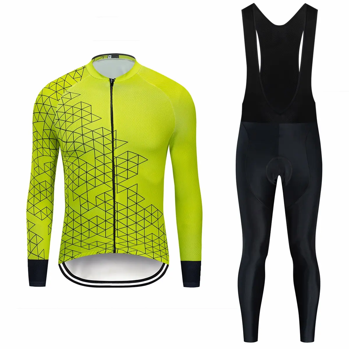 Vedo Radfahren Kleidung Dropshipping Kunden Sublimation Druck Polyester Fahrrad Jersey Langarm Radfahren Kleidung für Männer