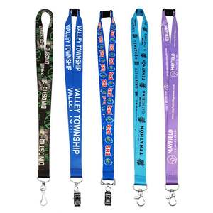 Polyester Key Chain Phone Id Card Lanyard Anime With Safety Buckle Release - Product Image 2