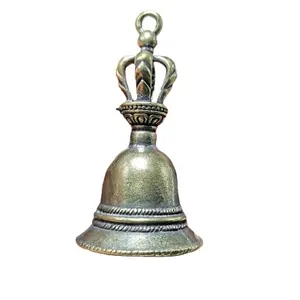 Brass Handicraft die-casting Drop Bell Key Car Button Wind Bell Tibetan Bronze Bell Creative Gift Home Decoration Accessories
