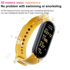 D'origine <span class=keywords><strong>Xiaomi</strong></span> <span class=keywords><strong>Mi</strong></span> Band 6 Bracelet Intelligent De Traqueur de Forme Physique avec 1.56 pouces Plein Écran Fréquence Cardiaque L'oxygénation Du Sang - Product Image 4